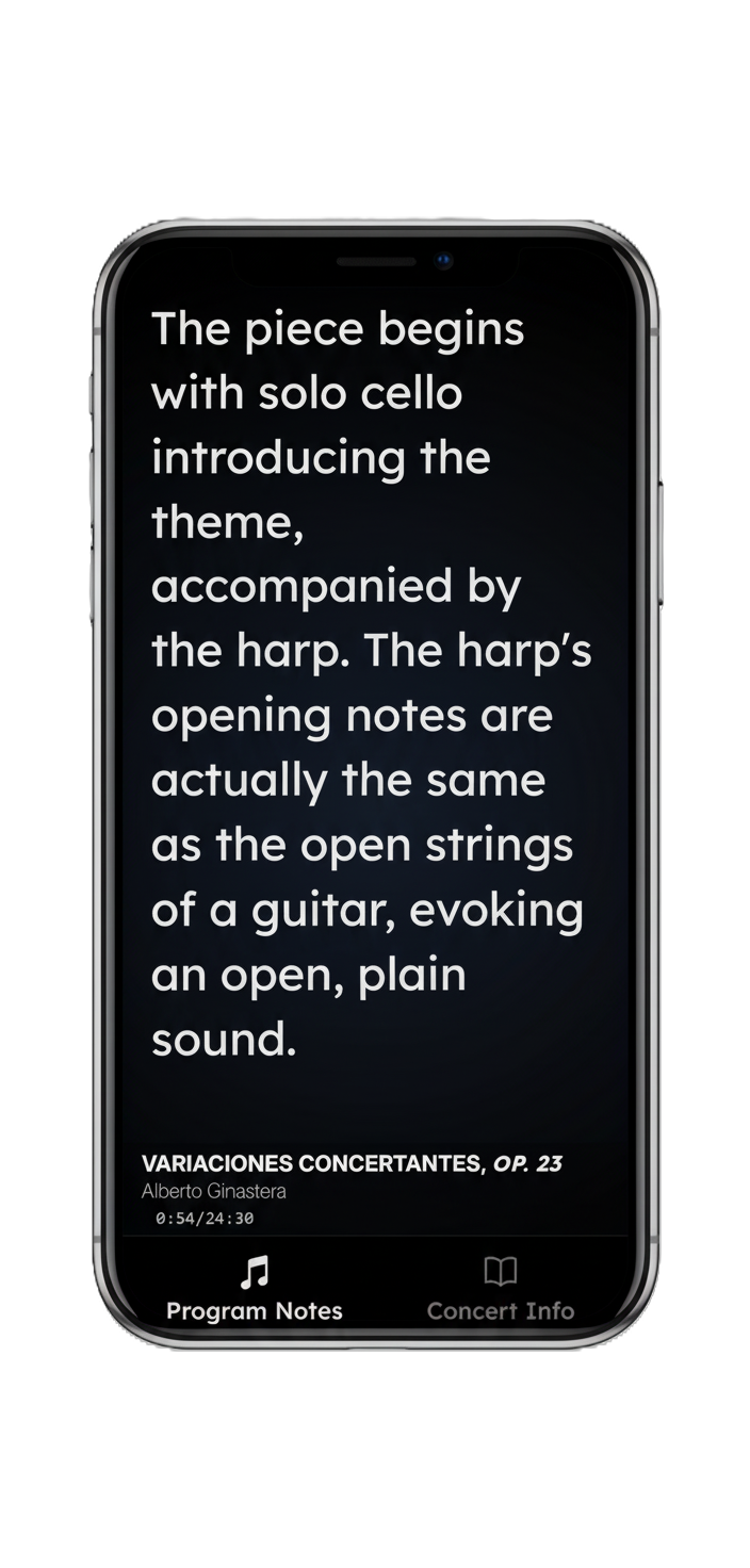 Screenshot of the Underscore app